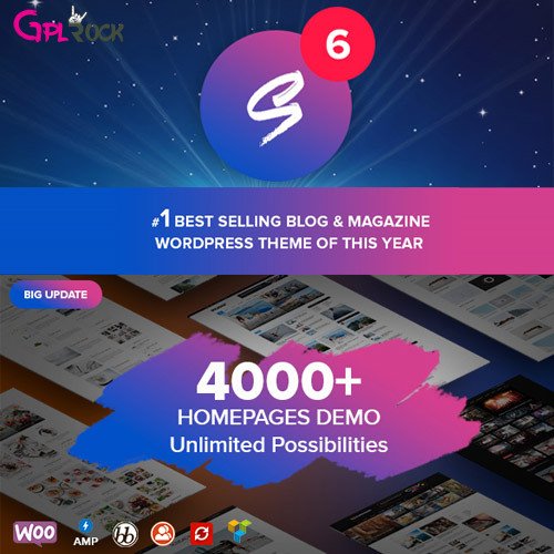 Soledad – Multi-Concept Blog/Magazine/News AMP WordPress Theme