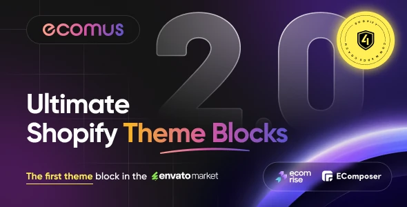 Ecomus – Ultimate Shopify OS 3.0 (Theme Block)