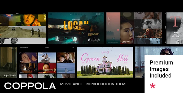 Coppola – Movie and Film Production WordPress Theme