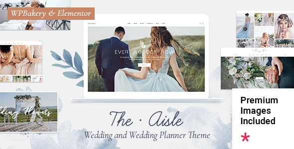The Aisle – Elegant Wedding WordPress Theme